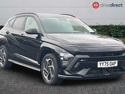 Pearl abyss black New 2025 Hyundai Kona N Line SUV | £25,387 (Expensive)