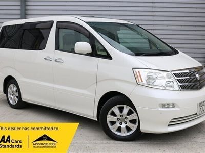 used Toyota Alphard MZ G TOP OF THE RANGE EDITION WITH FULL CREAM LEATHER+TWIN SUNROOF+ EDOORS MPV