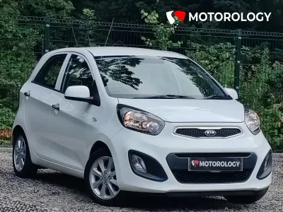 Used Kia Picanto 68 HP (50 kW) 2014 White Hatchback