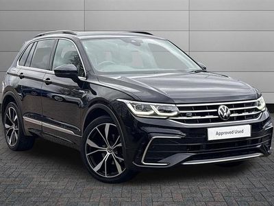Used VW Tiguan R-line 150 HP (110 kW) 2022 Black SUV