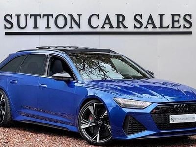 Used Audi RS6 Black Edition 2021 Blue Estate