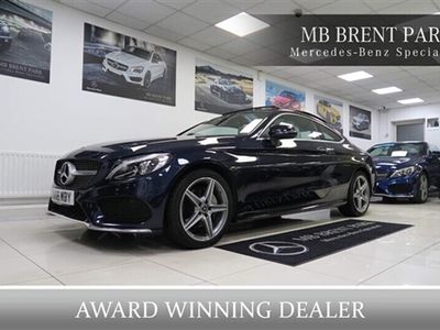 used Mercedes 200 C-Class Coupe (2016/66)CAMG Line Premium 9G-Tronic Plus auto (12/16 on) 2d