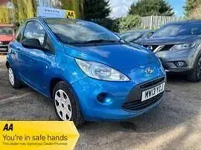 Usado Ford Ka S 69 HP (50 kW) 2013 Azul Citadino
