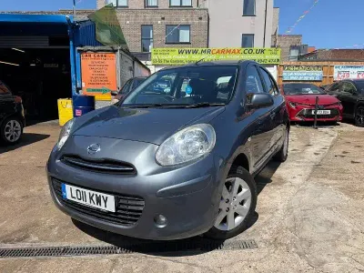 Used Nissan Micra Acenta 80 HP (58 kW) 2011 Grey Hatchback