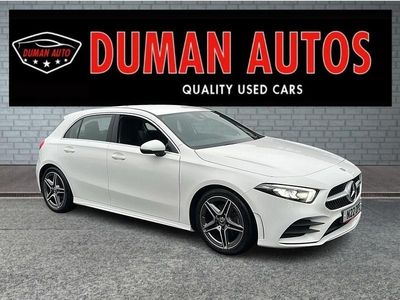 Used Mercedes A180 AMG line 136 HP (100 kW) 2019 White Hatchback