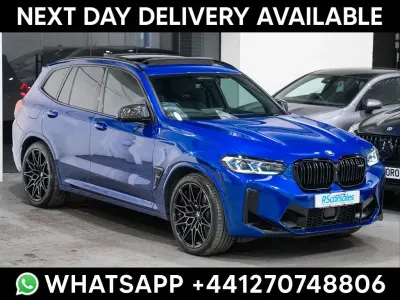 Used BMW X3 M Competition Edition 510 HP (375 kW) 2022 Blue SUV
