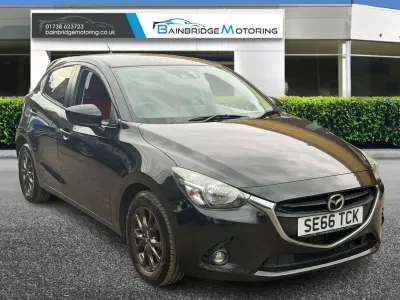 Second-hand Mazda 2 Edition 90 CP (66 kW) 2017 Negru Hatchback