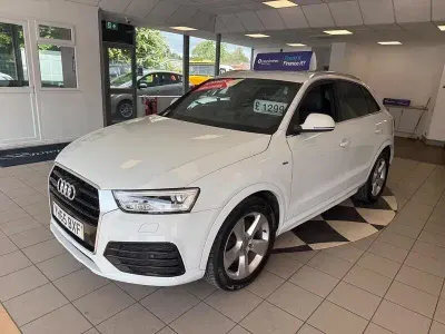 Used Audi Q3 S-line plus 184 HP (135 kW) 2015 White SUV