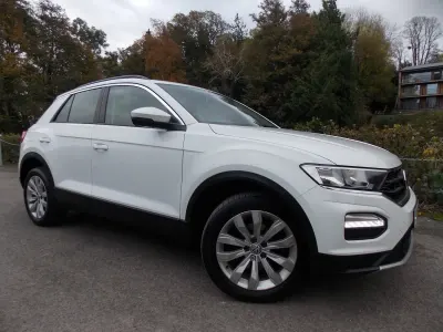 Used VW T-Roc SE 150 HP (110 kW) 2018 White SUV