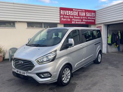 Silver Used 2018 Ford Tourneo Custom Titanium Van | £17,995 (Expensive)