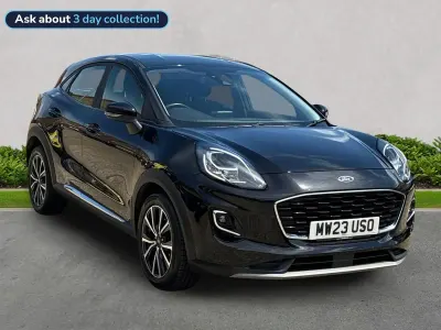 Used Ford Puma Titanium 2023 Black SUV