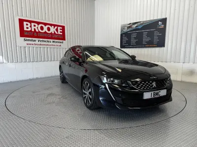 Used Peugeot 508 GT-line 131 HP (96 kW) 2021 Black Estate