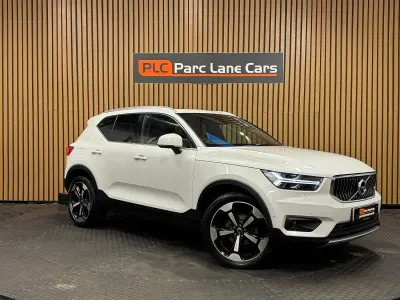 Used Volvo XC40 Inscription 150 HP (110 kW) 2019 White SUV