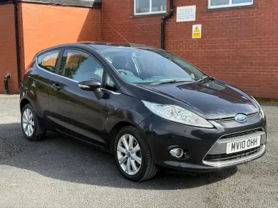 Used Ford Fiesta Zetec 2010 Black Hatchback