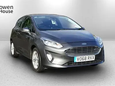 Used Ford Fiesta Zetec 100 HP (73 kW) 2018 Grey Hatchback