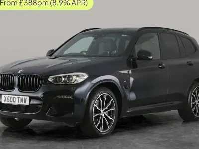 Used BMW X3 M Sport 190 HP (139 kW) 2021 Black SUV