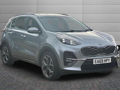 Lunar silver Used 2019 Kia Sportage GT-Line SUV | £13,900 (Fair price)