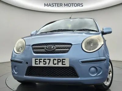 Used Kia Picanto 64 HP (47 kW) 2007 Blue Hatchback