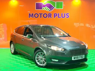 Used Ford Focus Zetec 125 HP (91 kW) 2018 Grey Hatchback