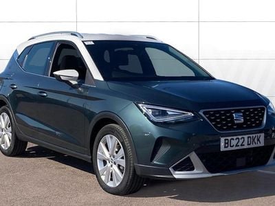 Begagnad Seat Arona Xperience 110 HK (80 kW) 2022 Grön SUV