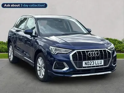 Begagnad Audi Q3 Sport 150 HK (110 kW) 2023 Blå SUV