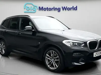 Used BMW X3 M Sport 190 HP (139 kW) 2021 Black SUV
