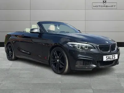 Used BMW 218 M Sport 136 HP (100 kW) 2019 Black Cabriolet