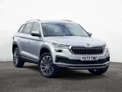 Used Skoda Kodiaq SE L Executive 110 HP (80 kW) 2023 Brilliant silver SUV