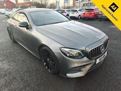 Grey Used 2017 Mercedes E220 AMG Line Premium Plus Coupe | £16,495 (Expensive)