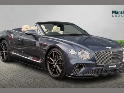 Used Bentley Continental GT Convertible 542 HP (398 kW) 2023 Blue Cabriolet