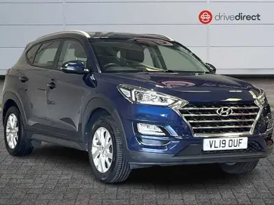 Used Hyundai Tucson SE 132 HP (97 kW) 2019 Blue SUV