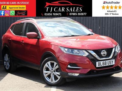 Used Nissan Qashqai N-Connecta 115 HP (84 kW) 2019 Red SUV