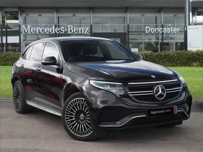 Used Mercedes EQC400 AMG Line Premium 300 kW (408 HP) 2023 Black SUV