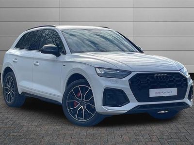 Used Audi Q5 Comfort 204 HP (150 kW) 2023 Glacier white SUV