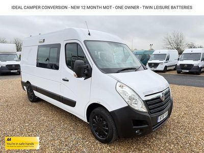 Used Vauxhall Movano 130 HP (95 kW) 2018 White MPV