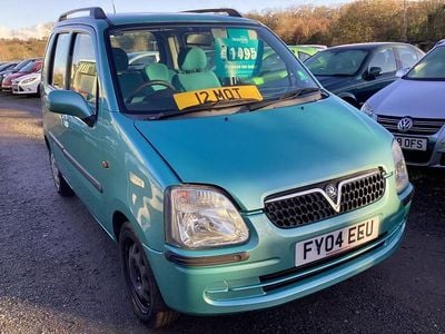 Green Used 2004 Vauxhall Agila Design Edition MPV | £1,495 (Fair price)