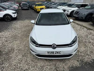 Used VW Golf VII GT 2018 White Hatchback