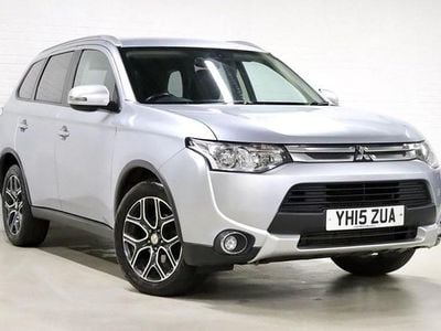Silver Used 2015 Mitsubishi Outlander SUV | £6,290 (Good price)