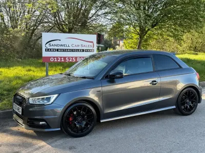 Usado Audi A1 S-Line 2015 Cinzento Citadino