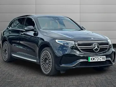 Used Mercedes EQC400 AMG Line Premium 300 kW (408 HP) 2023 Black SUV