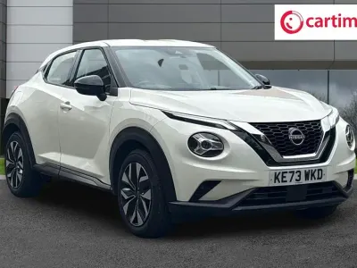 Used Nissan Juke Acenta 117 HP (86 kW) 2023 White SUV