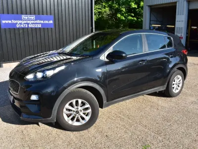 Used Kia Sportage 177 HP (130 kW) 2018 Black SUV