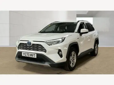 Used Toyota RAV4 Hybrid 2020 White SUV