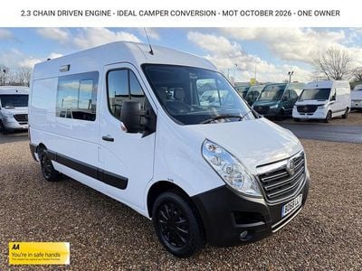 Second-hand Vauxhall Movano 130 CP (95 kW) 2018 Alb Monovolum