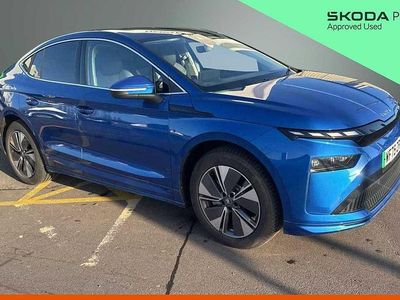 Used Skoda Enyaq iV 154 kW (210 HP) 2025 Race blue metallic SUV