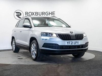 Used Skoda Karoq SE Technology 110 HP (80 kW) 2021 Silver SUV