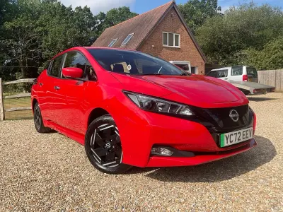 Used Nissan Leaf Acenta 110 kW (150 HP) 2022 Red Hatchback