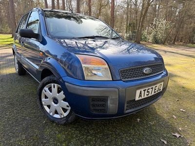 Used Ford Fusion Style 80 HP (58 kW) 2007 Blue Hatchback