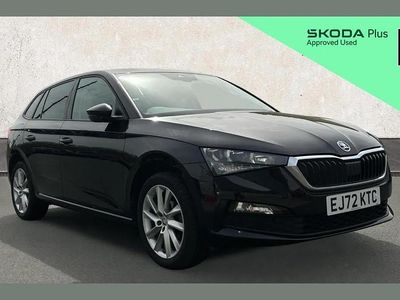 Used Skoda Scala SE L 95 HP (69 kW) 2023 Black Hatchback