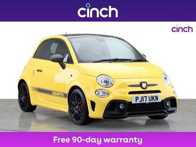 Yellow Used 2017 Abarth 595 Competizione Hatchback | £12,599 (Fair price)